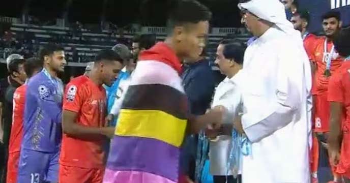 Manipuri footballer Jeakson Singh