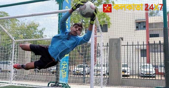 Goalkeeper Sahil Punia