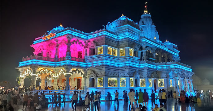 vrindavan prem mandir photos