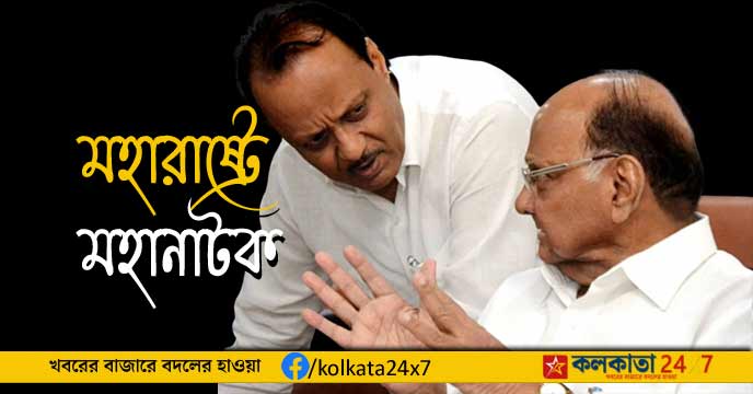 Meeting Between Sharad Pawar and Ajit Pawar