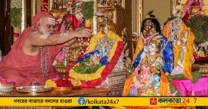 Krishna janmashtami puja
