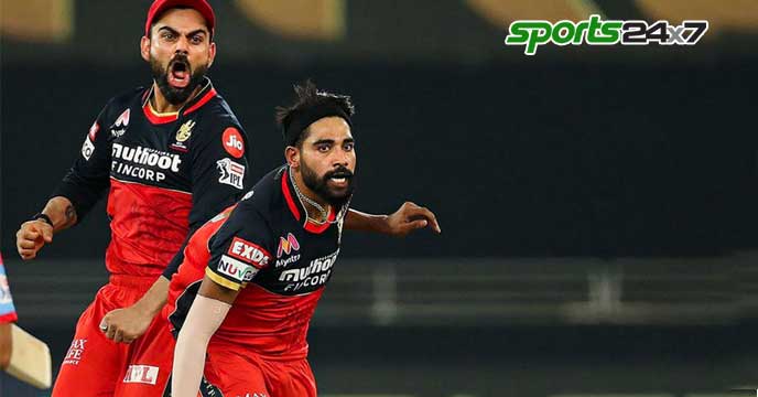 Virat Kohli Mohammed Siraj