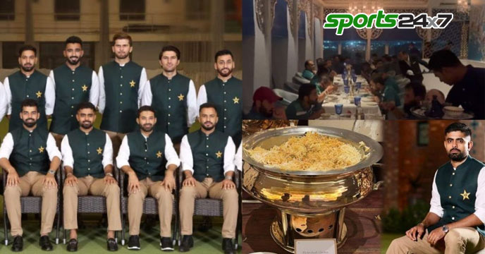 Team Pakistan Biryani Break