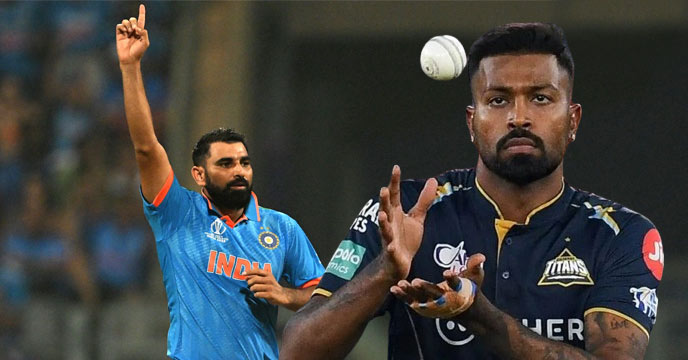 Hardik Pandya, Mohammed Shami