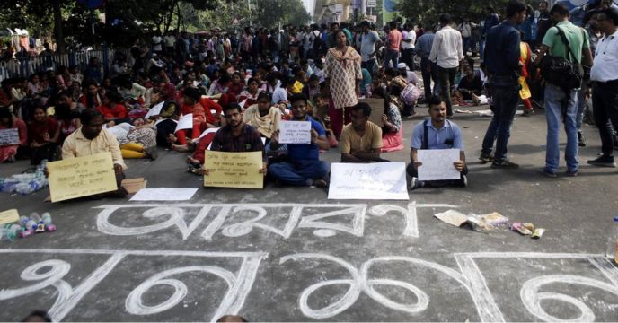 Hunger Strike at karunamoyee