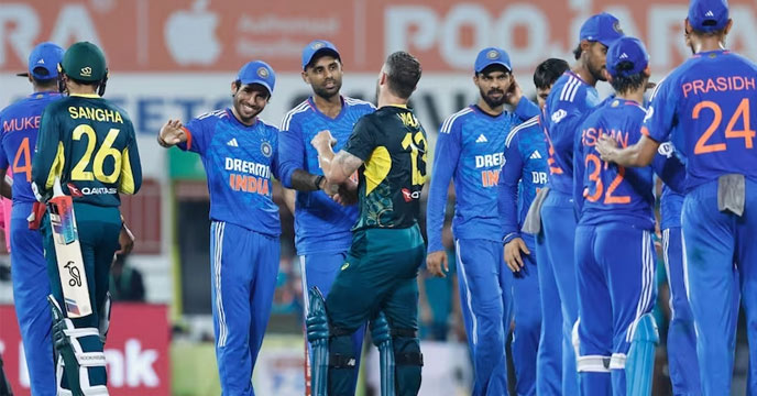 India beat Australia