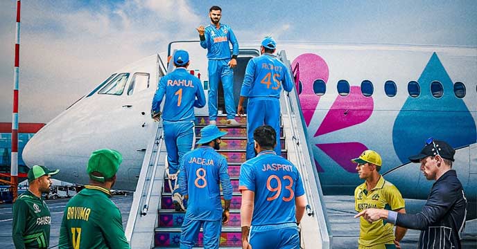 ICC World Cup 2023 Points Table Update: India's Dominant Win Over Sri Lanka Vaults Them to the Top, Overtaking South Africa