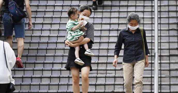 Drops japan birth rate