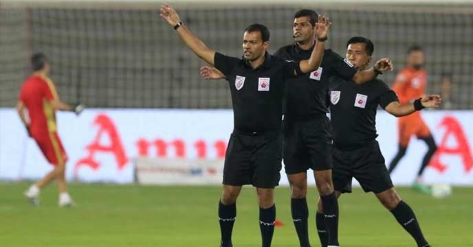 Refereeing I League india