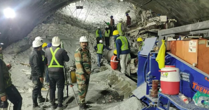 Uttarkashi rescue operation on
