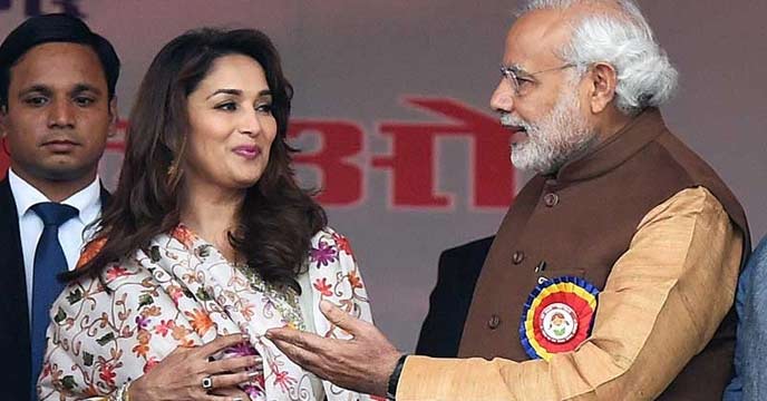 madhuri dixit bjp