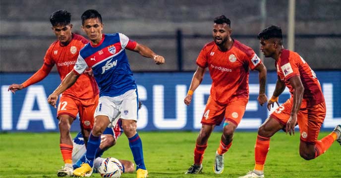 Bengaluru FC and Punjab FC