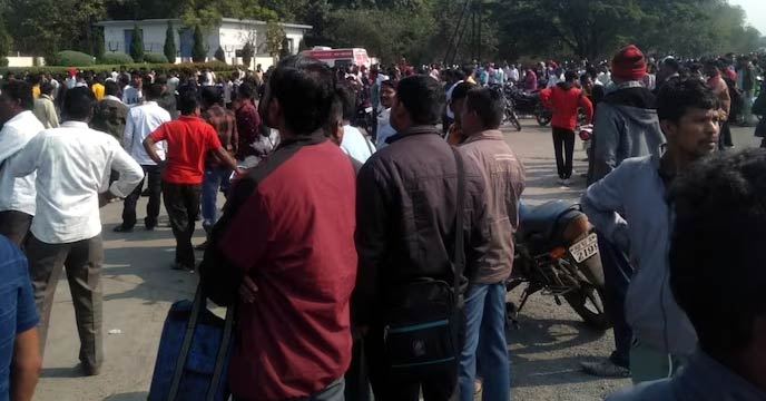 Big explosion in solar explosive company in Nagpur
