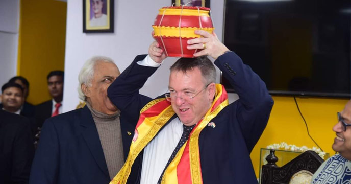 British Deputy High Commissioner, Mr. Andrew Fleming
