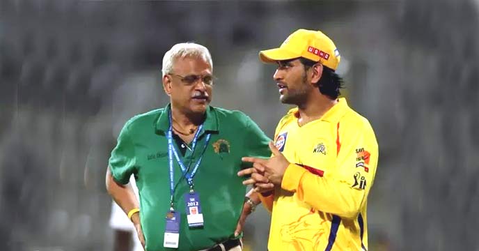 CSK CEO MS Dhoni