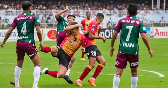 Calcutta League Mohun Bagan East Bengal