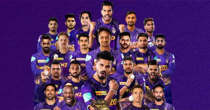 KKR's IPL 2024 Squad