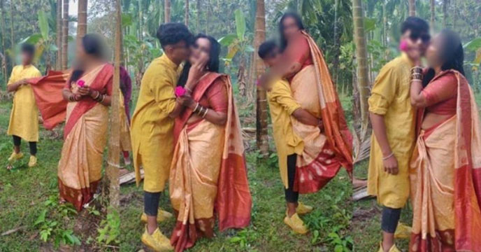 Karnataka teacher-student photoshoot viral