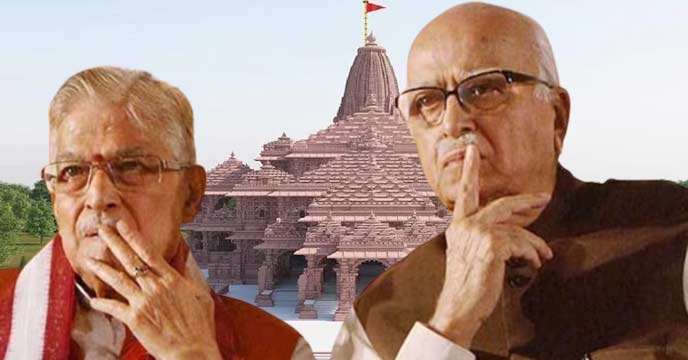 Lal Krishna Advani and Murli Manohar Joshi