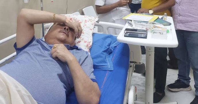 Madan Mitra in SSKM