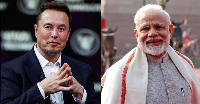 Elon Musk, PM Modi