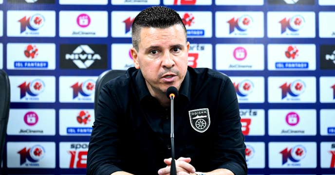 Odisha FC Coach Sergio Lobera