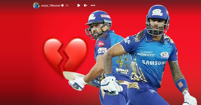 Suryakumar Yadav's Cryptic Social Media Post