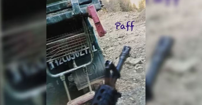 Rifles used in Poonch attack