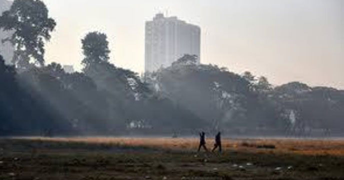 Wintry morning in Kolkata