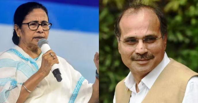 Mamata Banerjee, Adhir Ranjan Chowdhury