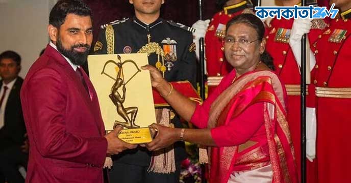 Mohammed Shami Arjuna Award