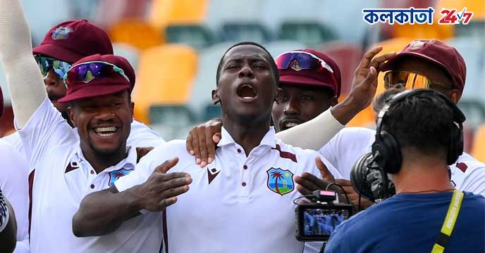 Shamar Joseph, Emerging from a Village of 400, Makes History for West Indies"