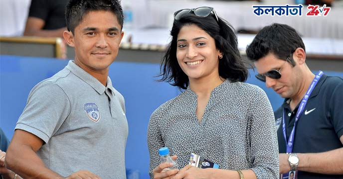 Indian Football Captain Sunil Chhetri