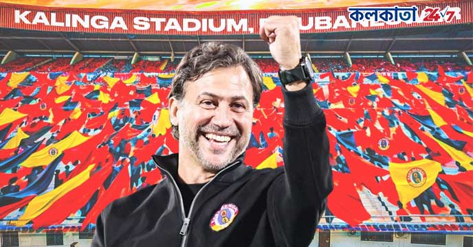 east Bengal Coach Carles Cuadrat
