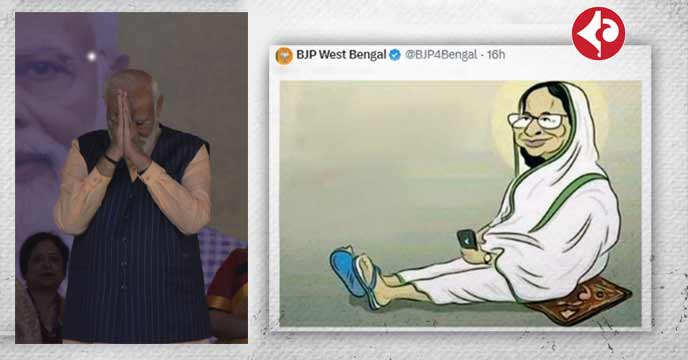 BJP's Bengali Cartoon Sparks Controversy