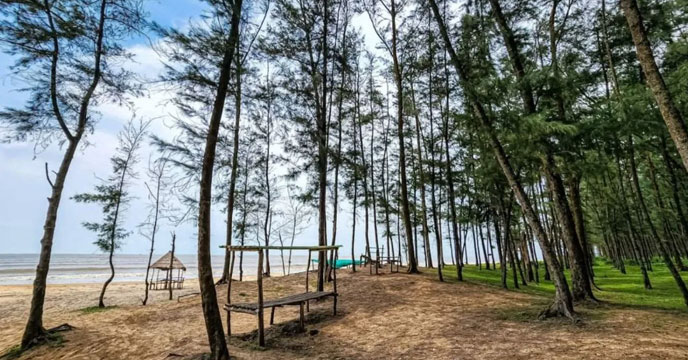 Bagda beach in Odisha