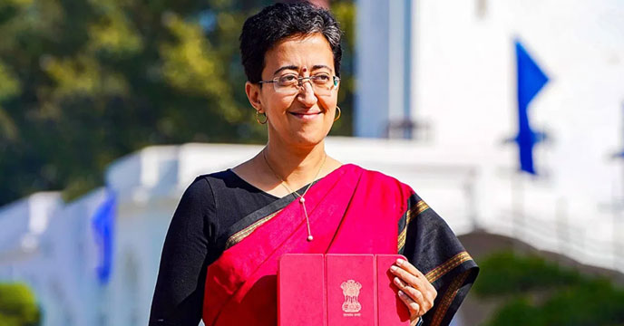 Delhi Finance Minister Atishi presents budget