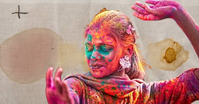 Holi Colour Precaution