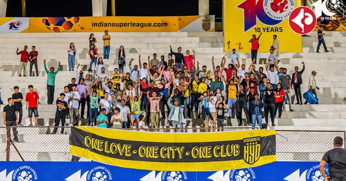 Hyderabad FC Fans