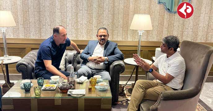 Igor Stimac Satisfied After Meeting with Kalyan Kalyan Chaubey