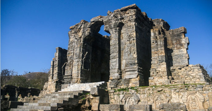 Martand Sun Temple in Jammu Kashmir
