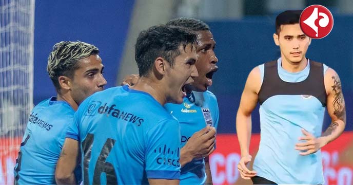 Mumbai City FC Midfielder Vinit Rai
