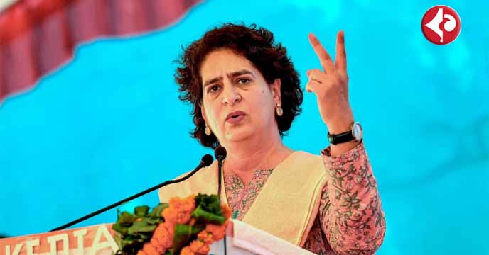 Priyanka Gandhi targets Modi