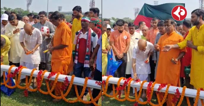 Bar Puja for Mohun Bagan
