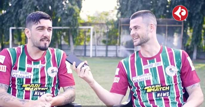 Dimitri Petratos and Brendan Hamill