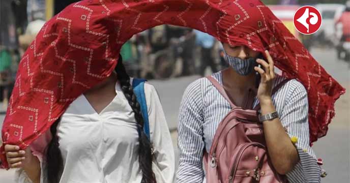 Heatwave india girl