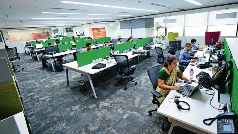 India IT companies office inside