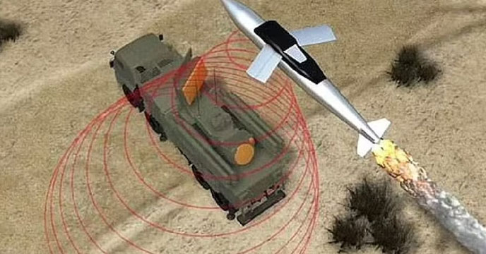 Microwave-missile