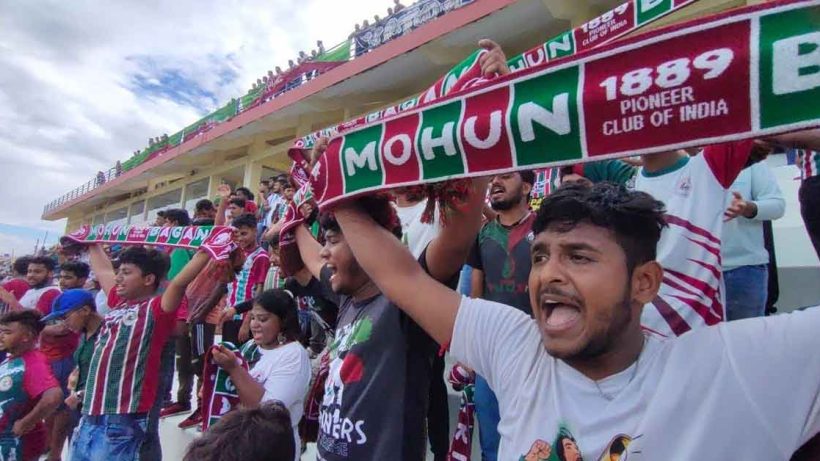 Mohun Bagan fan in salt lake