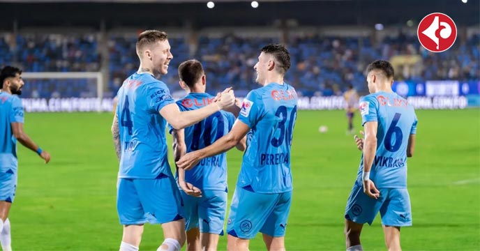 Mumbai City FC were in fine form in their final home game of the ISL League Stage,